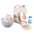 NEW CLASSIC TOYS - Wooden Baking Mixer Set - White